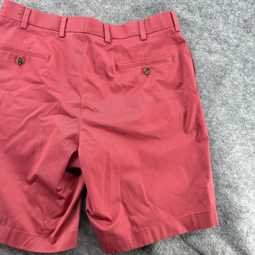 Brooks Brothers Advantage Chino Men 35W Red Pink NWT Waistband Flat Front